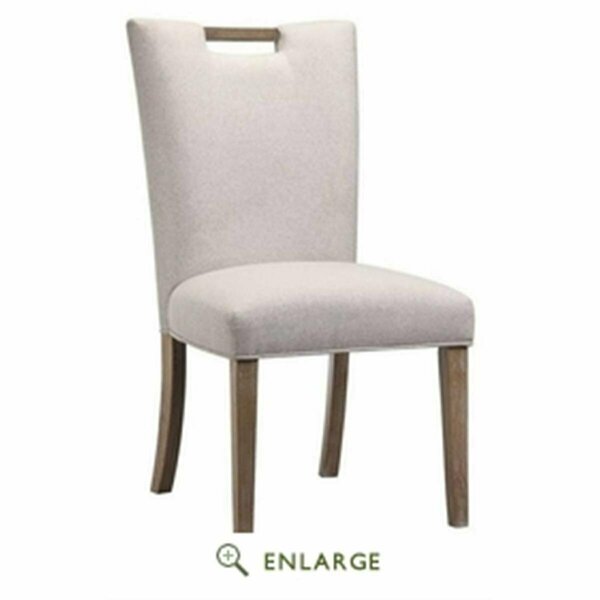 Madison Park Braiden Dining Chair, Natural, 2PK MP108-0513